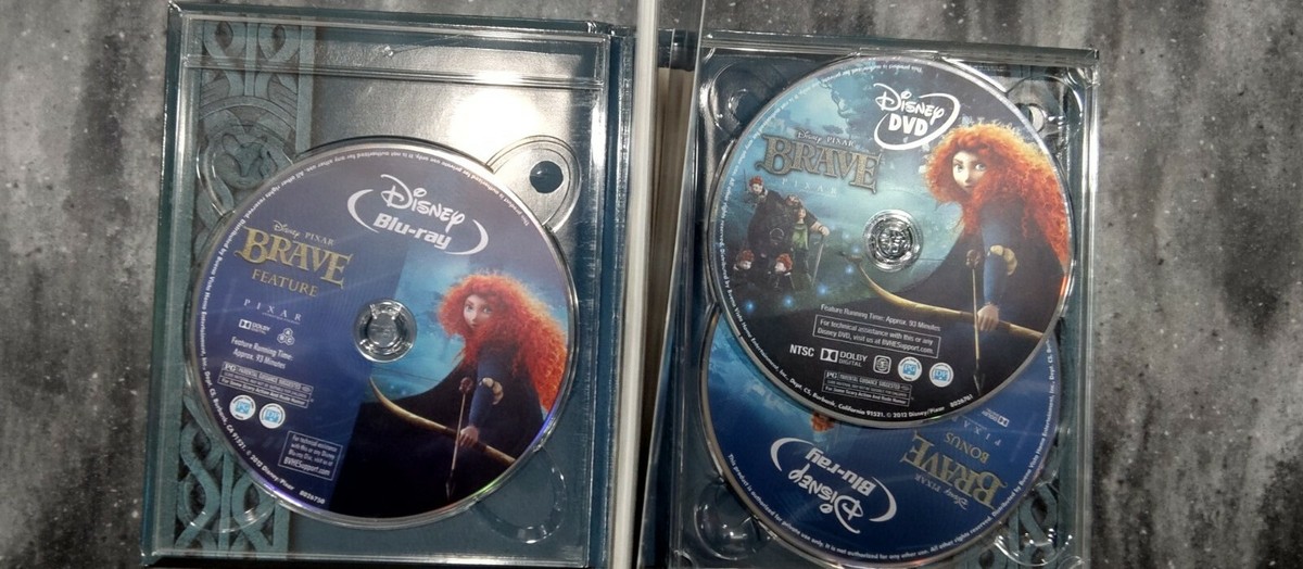 Disney Pixar BRAVE Blu-Ray DVD Bonus TARGET Limited Collector's