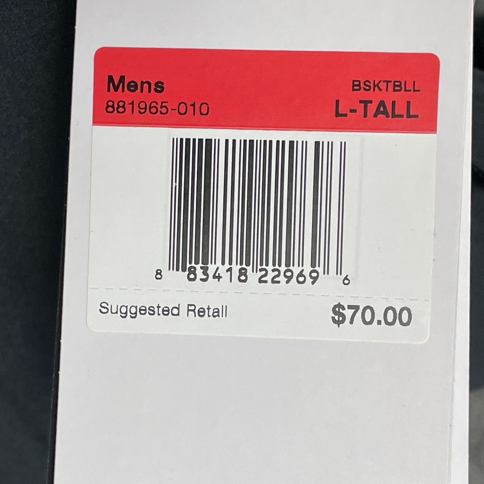 Nike NBA Pro Hyperstrong Mens Compression Padded Tank Black 881965010