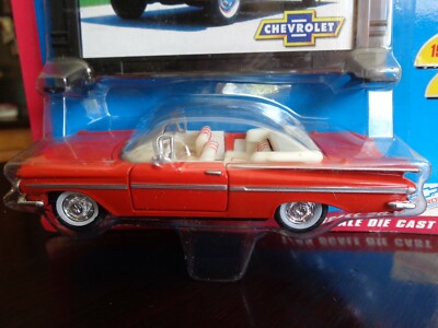 1959 Chevrolet Impala ミニカー Road Tough 1959 CHEVROLET IMPALA Die-Cast Car 1:18 Scale Black