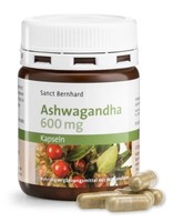 Sanct Bernhard Ashwagandha 600 Mg- 60 Kapseln (187,50 Eur/Kg)