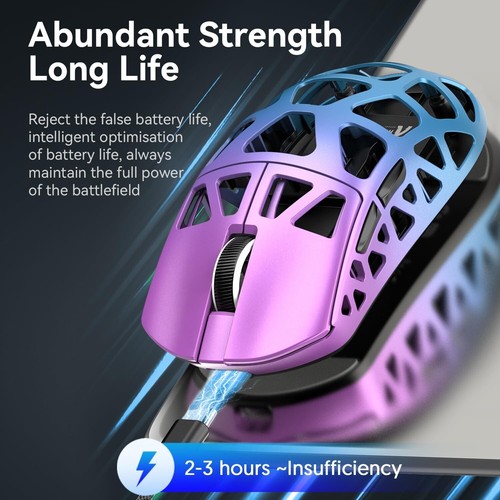 ATTACK SHARK R3 46g Magnesium Alloy Mouse, PixArt PAW3395 BT/2.4G/Wired,26000DPI - Picture 21 of 64