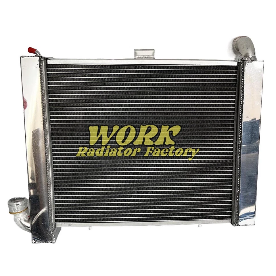 Radiador de aluminio para Chevrolet Corvette MT 1963-1972 1970 1968 1967 1965 Foto 2 de 4