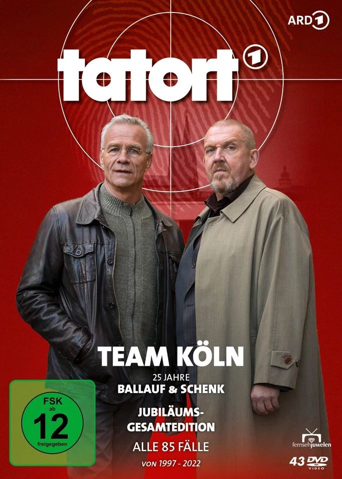 Tatort Köln - Ballauf und Schenk - Gesamtedition (Klaus J. Behrendt) [43 DVDs] - Bild 1 von 4