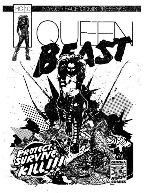Officina Infernale's Harsh Comics. Vol. 10: Queen Beast - 2021 -