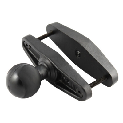 RAM Mount Square 5 inch Width Rail Clamp Base with 2.25'' D-Ball RAM-D-247U-5