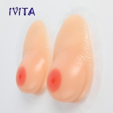 A Cup Self-Adhesive Silicone Breast Fake Boobs Transgender Teardrop Silicone Pad