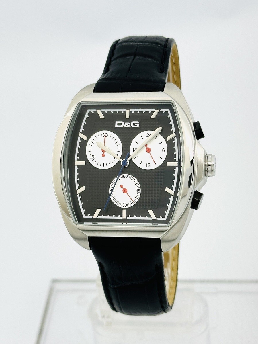 D&G Dolce & Gabbana DW0429 Multifunction Chronograph Black