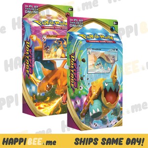 Pokemon Vivid Voltage Theme Decks Sword Shield Tcg Booster Card Pack Box Ebay