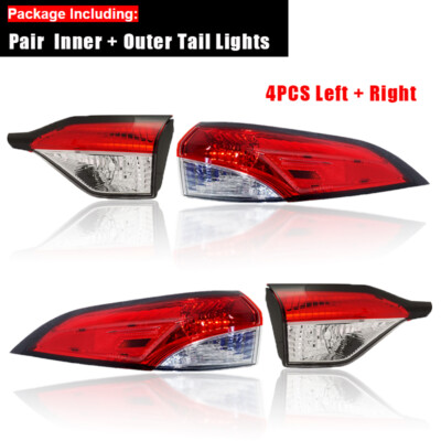 Left Side TailLight For 2020 2021 Toyota Corolla Rear LED Lamp Direct Replaces E - Foto 3