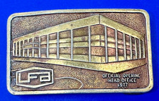 LFA Legacy Fighting Alliance Opening Head Office 1977 Commemorative belt buckle