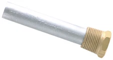 MARTYR MARINE, BOAT ANODE W BRASS PLUG 3/8" ZINC PENCIL ANODES  CME0, CMEO