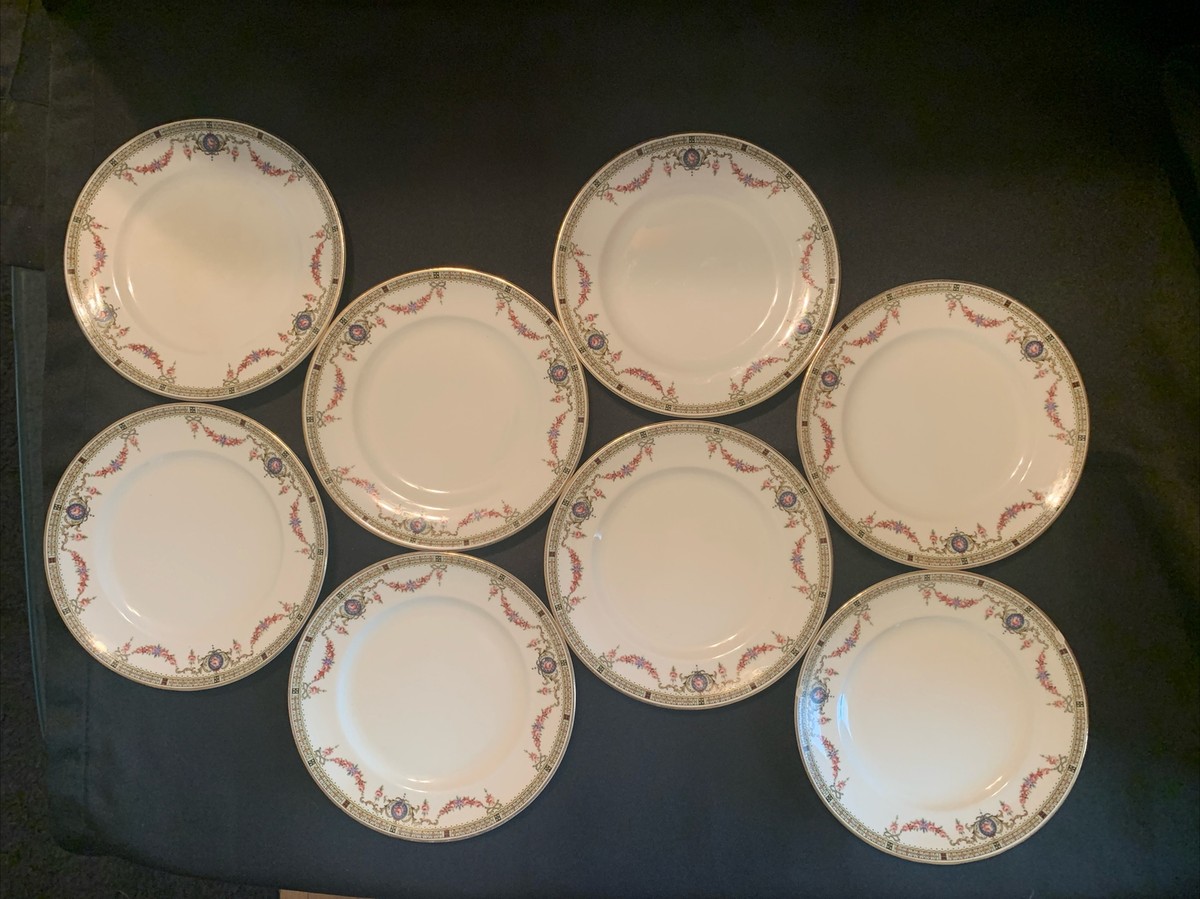 W. S. George Derwood Ivory 6” Dessert Plates X8 - See Listings To