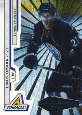 2010-11 Pinnacle RINK COLLECTION #222 LINUS OMARK - Rookie - Edmonton Oilers