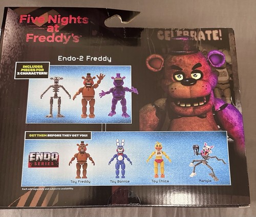 Jazwares Five Nights at Freddys Endo-02 TOY FREDDY & VR FREDDY FNAF FAST SHIP - Picture 2 of 2