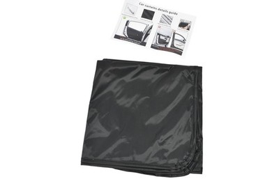 Car Curtains Side Window Magnetic Sun Shade 4pcs Black Privacy UV Heat Shield