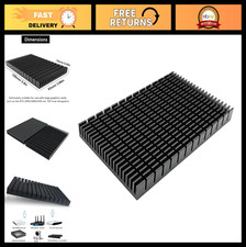 High Power Aluminum Heat Sink 150mm x 93mm x 15mm for PCB LED GPU Cooling Radiat