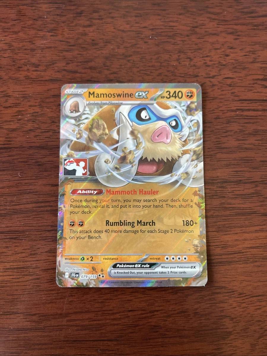 Mamoswine Ex Pokmon TCG Cards for sale | eBay