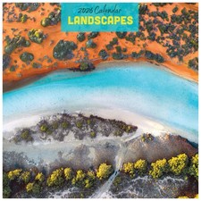 2026 Landscapes Wall Calendar - Large Grids for Appointments and Scheduling -...