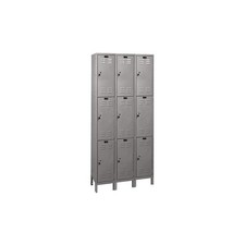 GRAINGER APPROVED 4VFH1 Lckr,3x3Lckr,Drk Gry,78"x36"x18",UnAssm 4VFH1