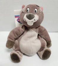 Disney Store Winnie The Pooh Gopher Mini Bean Bag 8" Plush Toy with Tags