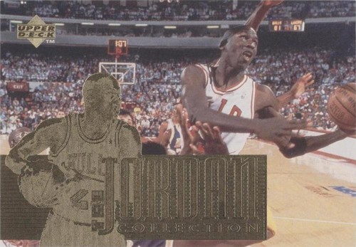 1996 Upper Deck THE JORDAN COLLECTION #JC16, Michael Jordan, 3 1/2