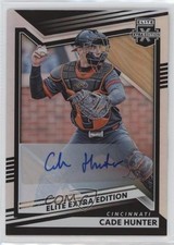 2022 Panini Elite Extra Edition Signatures Cade Hunter #153 Auto 0x4v