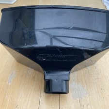 A Black Marley RH252 68mm/65 x 65mm Down Pipe Collection Hopper. Slighty Marked