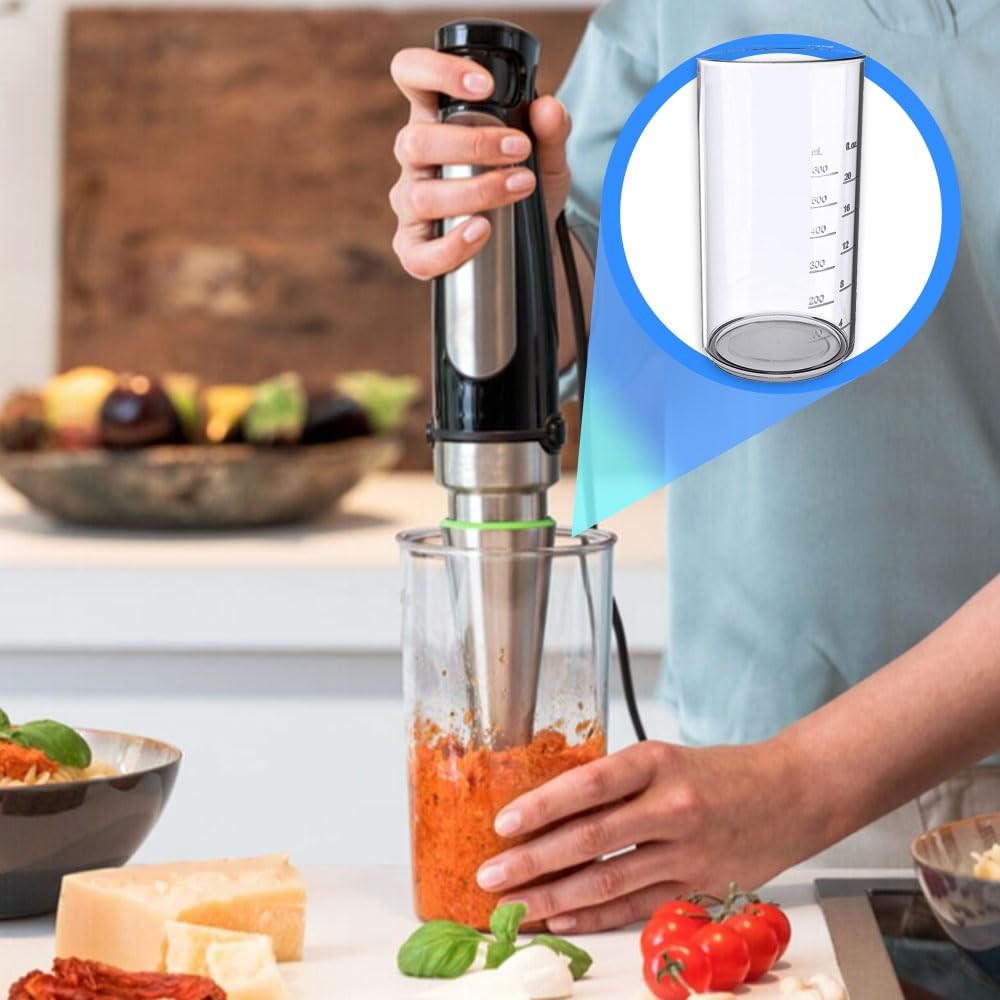 Misurino Contenitore 600ml Universale - Design Trasparente - 3