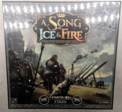 CMON A SONG OF ICE & FIRE ~ STARK STARTER SET ~ NEW & SEALED