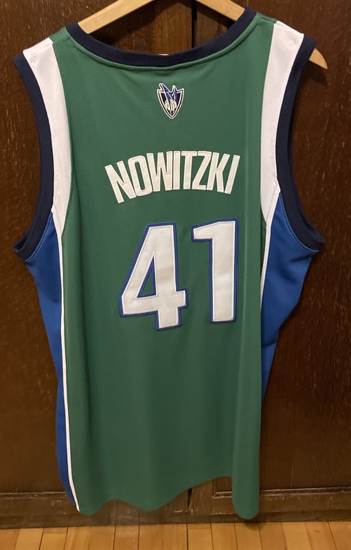 NBA Dirk Nowitzki Dallas Mavericks Reebok Jersey