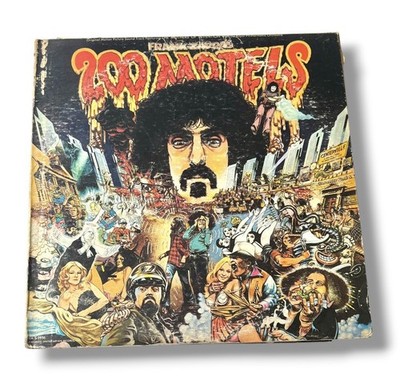 Frank Zappa -  200 Motels  - 2X LP VG+ - UAS9956 Super Rare Version!