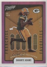 2021 Prestige Franchise Favorites Xtra Points Pink 27/50 Davante Adams #7 0a21