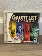 Sega Dreamcast Gauntlet Legends Complete with Manual, CIB, Tested
