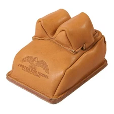 PROTEKTOR MODEL Bunny Ear Leather Rear Bag with Hard Bottom (14A)