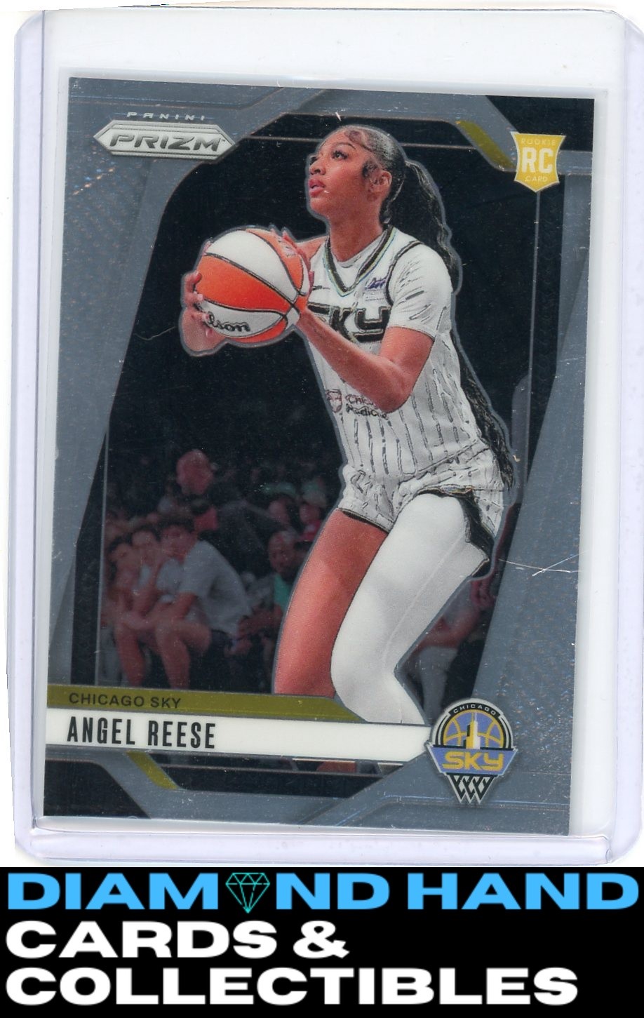 2024 Panini Prizm WNBA #10 Angel Reese Green Prizms