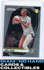 2024 Panini Prizm WNBA #10 Angel Reese Green Prizms