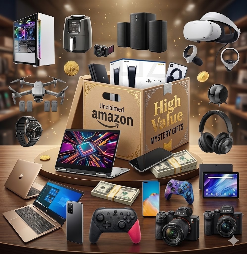 2025 New Real Random Mystery Box Electronic Products Luck Bag Gift Electronics!