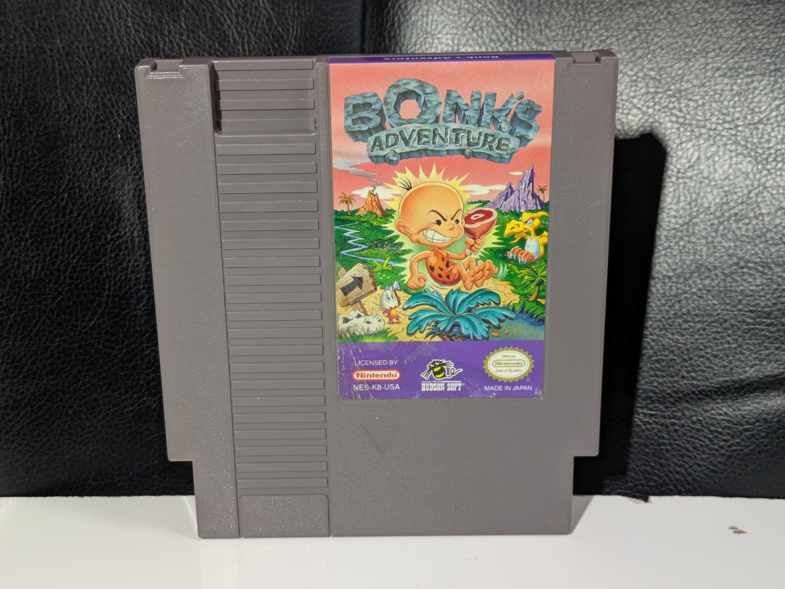 Bonk's Adventure (Nintendo NES, 1994) Authentic Tested Working Cartridge Only