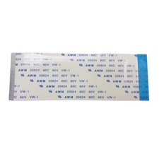 60Pins 0.5mm Pitch AWM 20624 80C 60V VW-1 FFC Cable 100mm Type B Flat Ribbon