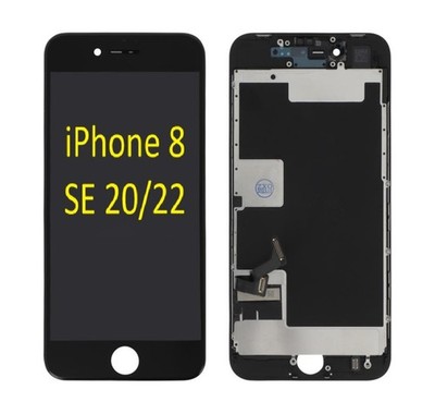 Display für iPhone 8  SE 2020  SE 2022 LCD Bildschirm TouchScreen Incell Black