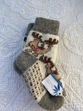 Kids Socks ,Wool 100 ,Size 13-13.5 , Warm, New.