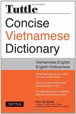 Tuttle Concise Vietnamese Dictionary by Phan Van Giuong (Paperback Book)