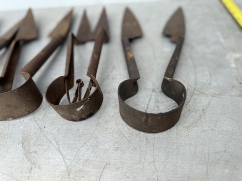 Konvolut 5 Vintage Schafschere Schermaschine primitives Handwerkzeug alle haben Herstellungsjahr Stempel - Bild 22 von 24