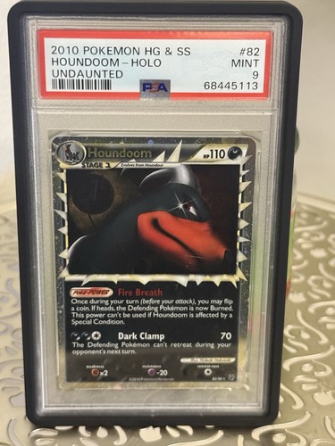 Houndoom graded PSA 9 for sale on eBay