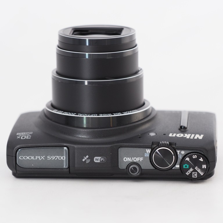 Nikon COOLPIX S9700 black 16.0MP Compact Digital Camera [Exc+]