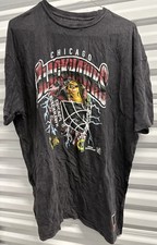 Chicago Blackhawks Mitchell And Ness Men’s Black 2XL T-shirt