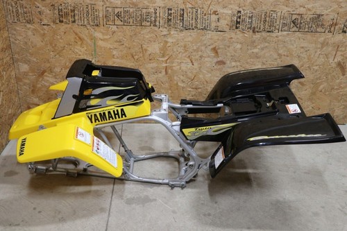 Vito's Vinyle Décalque Graphique Kit 14MIL Autocollant Yamaha Banshee Jaune Noir - Photo 6 sur 10