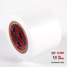 Electrical Tape Waterproof, 2 in x 66ft, Industrial 2inch 66ft 1 pack white