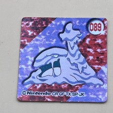 Muk Pokemon GB Pocket Card Collection No.089 Pocket Monsters Retro Japan A-22