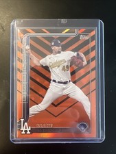 2025 Topps Update Series - Blake Treinen #US133 Holiday Orange & Black Foil